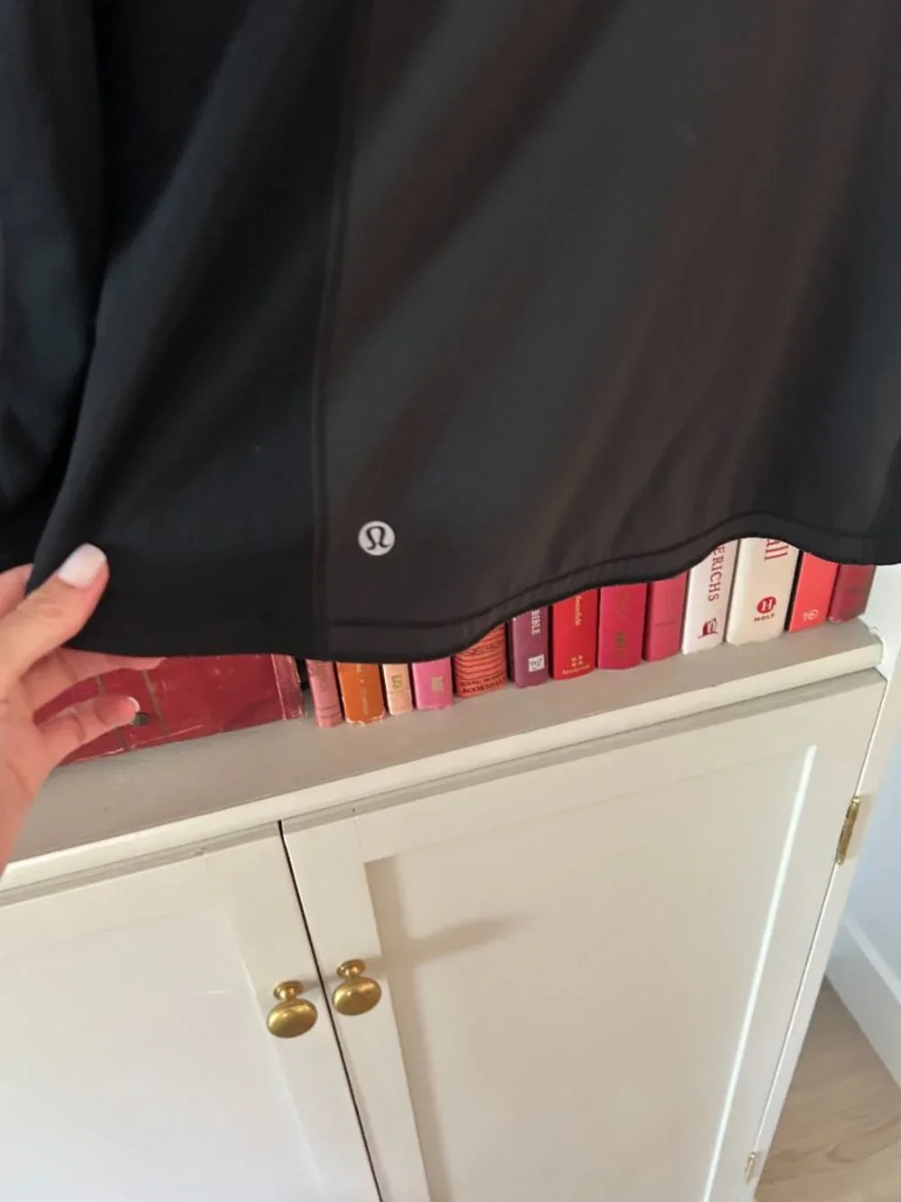 Lululemon Black Lined Full Zip Running Jacket Size Small